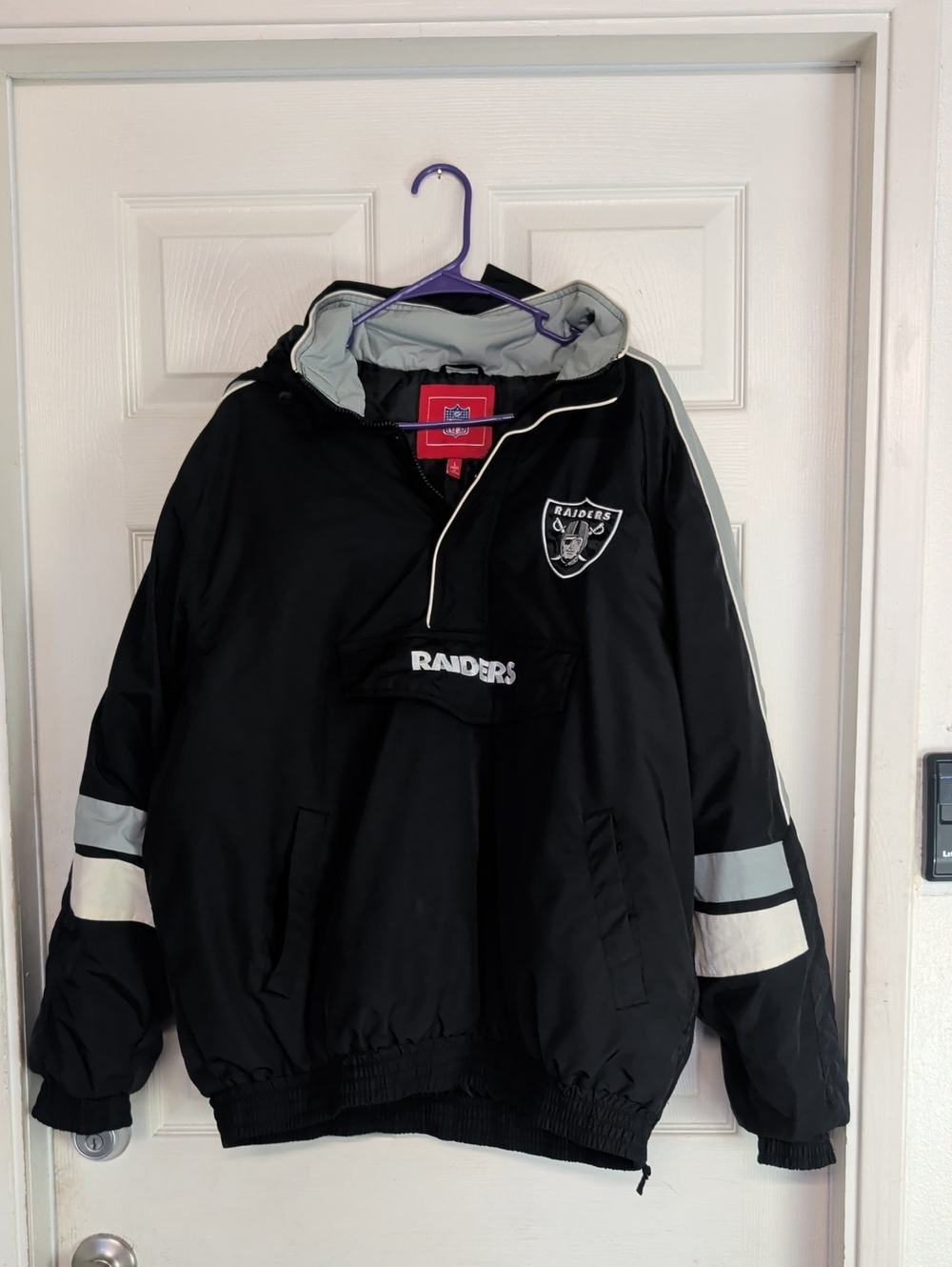 Raiders NFL Vintage Jacket Size L